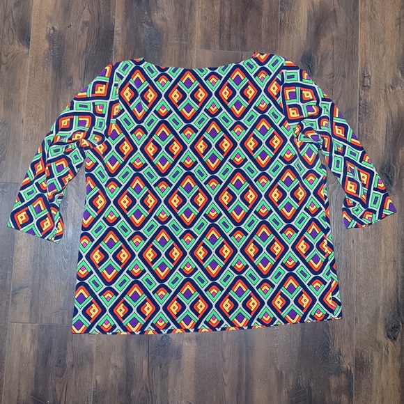 Talbots Multicolor Top - Picture 2 of 4